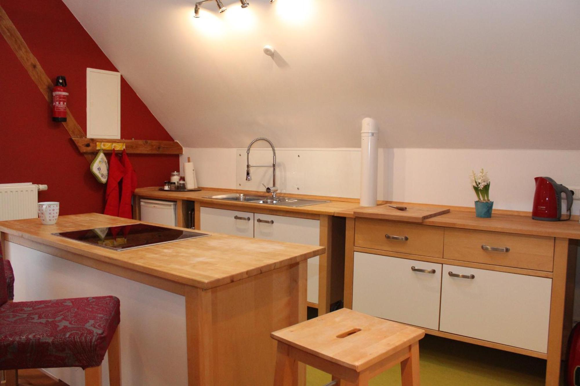 Ferienwohnung Auf Der Ruebenburg Barnsen ภายนอก รูปภาพ
