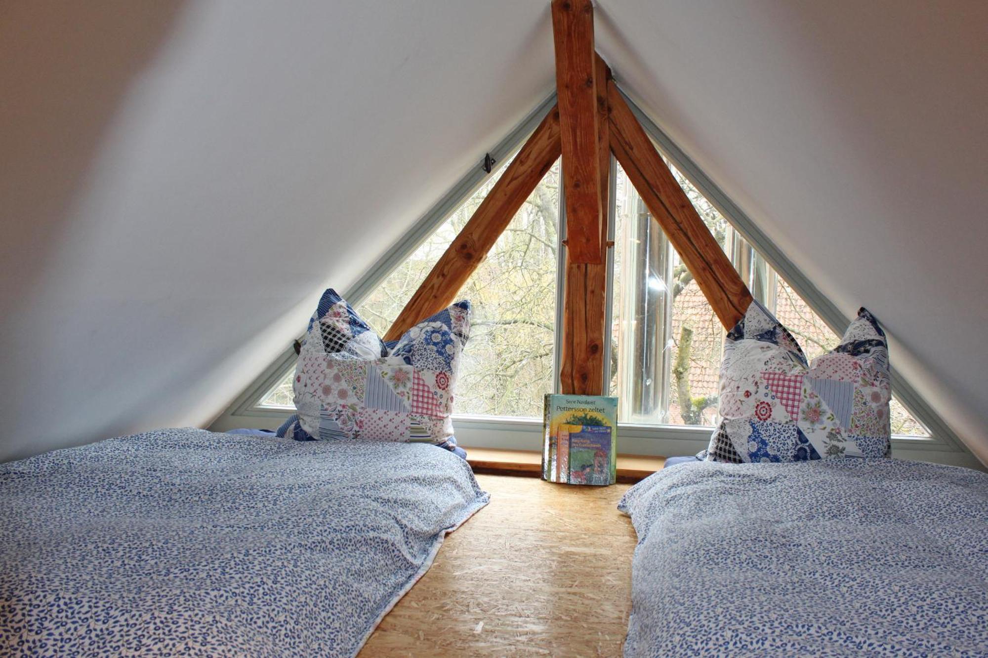 Ferienwohnung Auf Der Ruebenburg Barnsen ภายนอก รูปภาพ